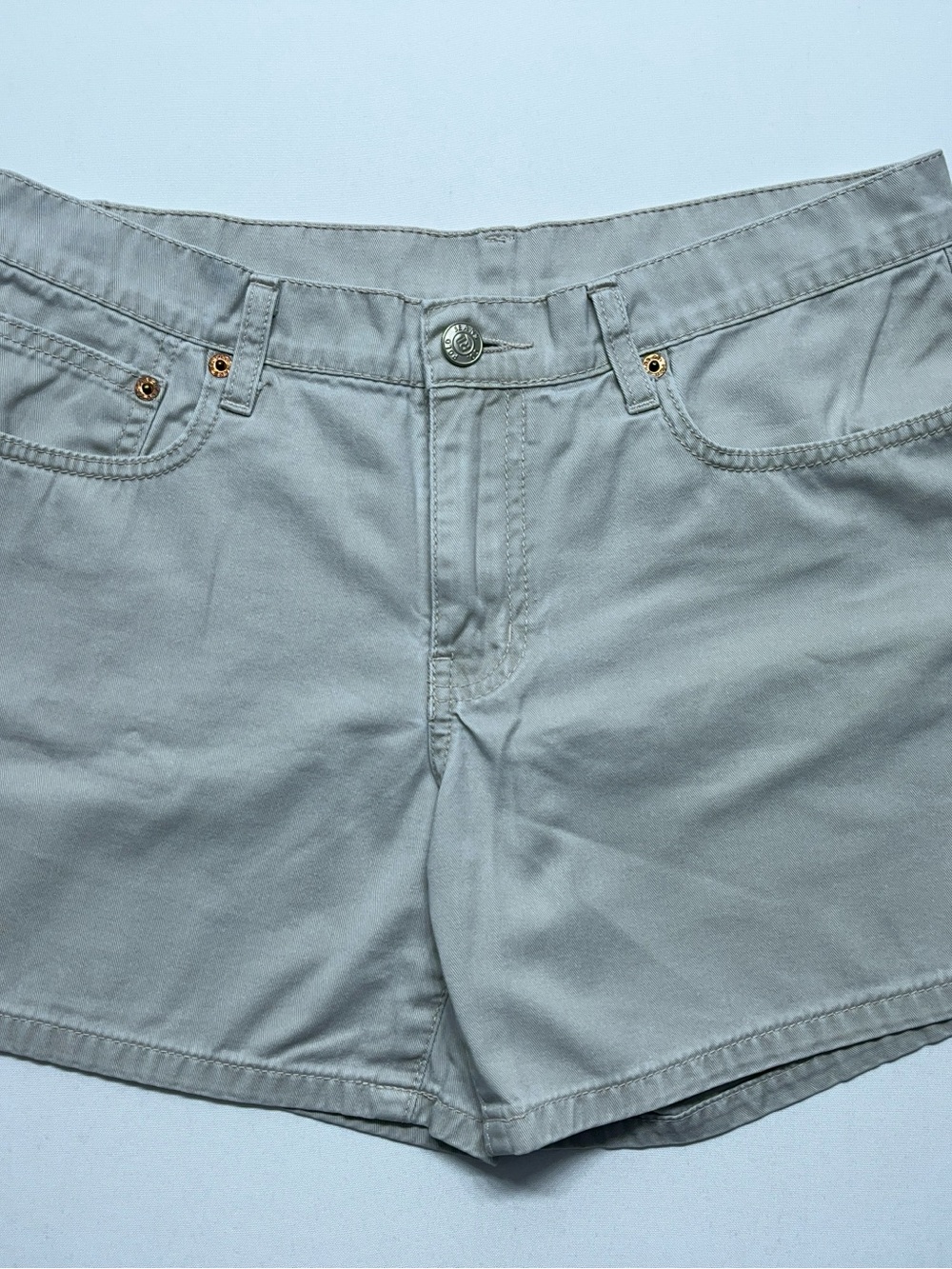 Vtg Polo Ralph Lauren 5” Five Pocket Short Womens Size 6 Cotton Khaki